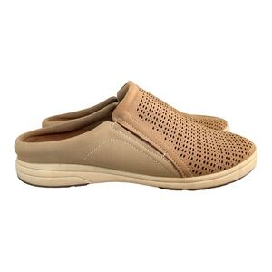 Women’s Tan Earth Origins Emilia Mules, Sz 9